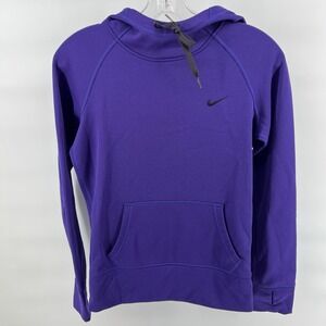 Nike Womens Therma-Fit Cowl‎ Neck Pullover Hoodie Sweatshirt Sz XS